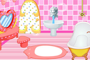 《豪华泡泡浴室》游戏画面1