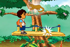 《迭戈热带雨林探险》游戏画面1