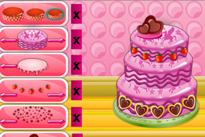 《艾米丽制作生日蛋糕》游戏画面1