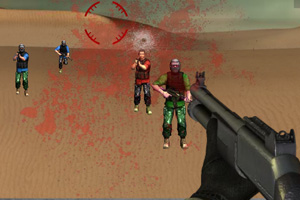 《沙漠枪战2无敌版》游戏画面1
