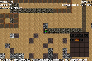 《矿工挖矿石》游戏画面1