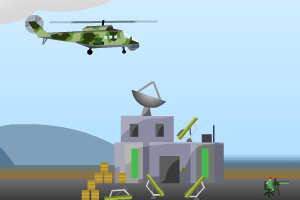 《直升机大战》游戏画面1
