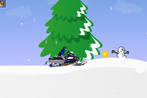 《极速雪地摩托》游戏画面1