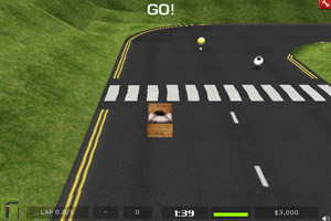 《3D盒子赛车》游戏画面1
