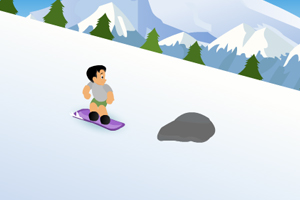 《男孩去滑雪》游戏画面1