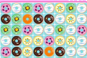 《可爱甜甜圈对对碰》游戏画面1