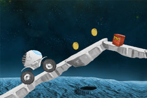 《月球探险车》游戏画面1