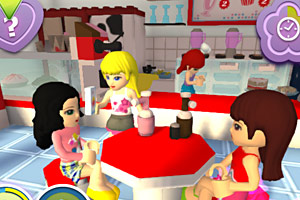 《乐高姐妹咖啡馆》游戏画面1