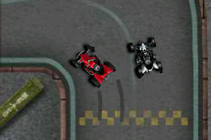 《四轮循环赛车》游戏画面1