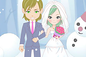 《浪漫冬日婚礼》游戏画面1