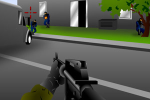 《机场枪战》游戏画面1