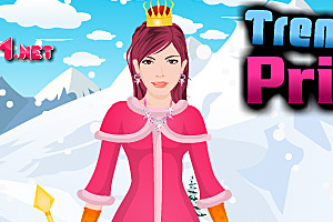 《冬季时尚公主》游戏画面1