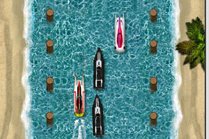 《海上赛艇》游戏画面1