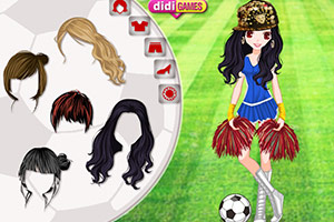 《足球美女宝贝》游戏画面1