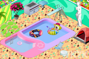 《设计游泳池》游戏画面1