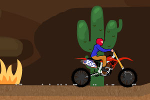 《沙漠摩托车挑战》游戏画面1