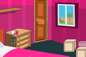 《粉色房间逃离》游戏画面1