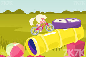 《美眉自行车》游戏画面1