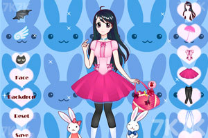 《甜美萝莉和兔子》游戏画面2