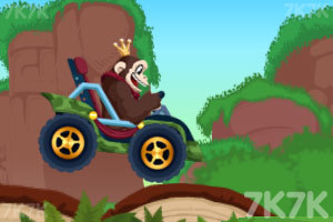 《猴王王后越野车》游戏画面2