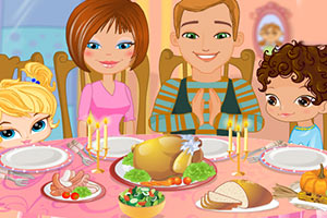 《感恩节家庭聚餐》游戏画面1