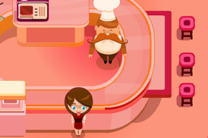 《巧克力甜品蛋糕店》游戏画面1
