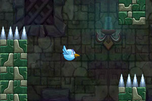 《飞扬的蓝色小鸟》游戏画面1