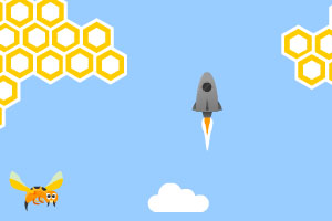 《火箭与蜜蜂》游戏画面1
