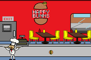 《快来接汉堡》游戏画面1