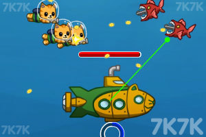 《猫咪的深海战争》游戏画面1