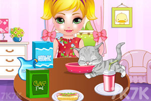 《宝贝照顾宠物猫》游戏画面4