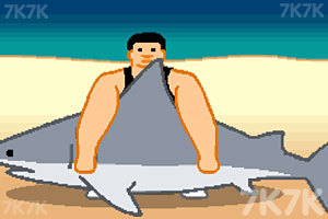 《鲨鱼举重赛》游戏画面1