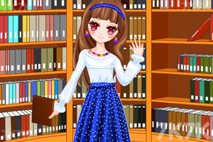 《图书馆的女孩》游戏画面2