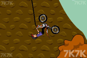 《绳子上的摩托车》游戏画面2