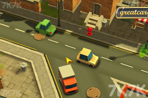 《3D小镇停车》游戏画面1