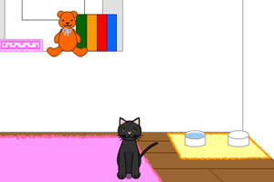 《逃出小黑猫的房间》游戏画面1