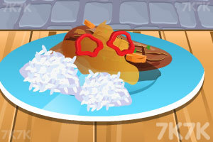 《美味的鸡肉饭》游戏画面1