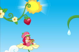 《草莓女孩采摘水果》游戏画面1