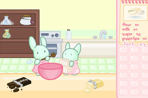 《兔子王国烹饪》游戏画面1