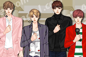 《韩国男子时尚西装》游戏画面1