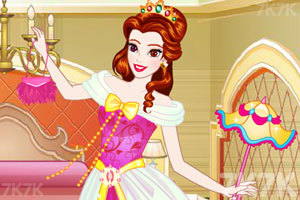 《贝儿公主参加舞会》游戏画面2
