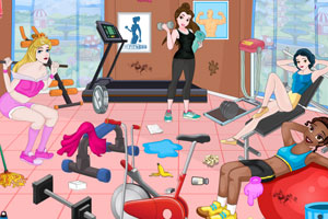 《公主健身房的清洁》游戏画面1