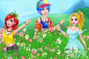《放风筝的女孩们》游戏画面1