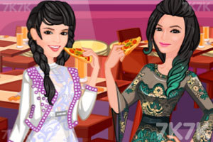 《爱披萨的时尚姐妹》游戏画面3