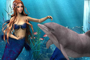 《海底美人鱼找不同》游戏画面1