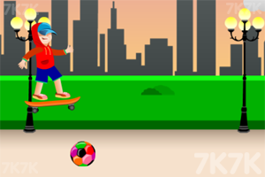 《男孩街头滑板》游戏画面1