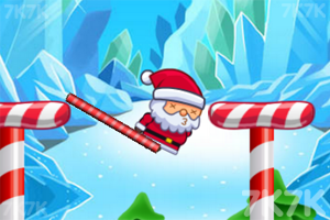 《圣诞老人搭桥回家》游戏画面3