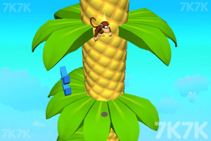 《小猴采香蕉》游戏画面3