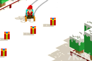 《圣诞滑雪》游戏画面2