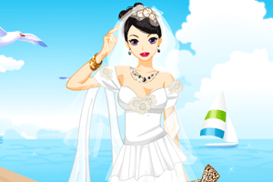《海边美丽新娘》游戏画面1